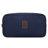 【LONGCHAMP】BOXFORD系列帆布盥洗包(深藍)