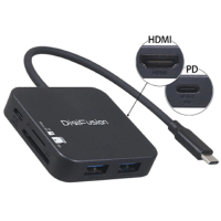 【伽利略】TYPE-C HDMI 4in1多功能轉接器(CUHR2C)