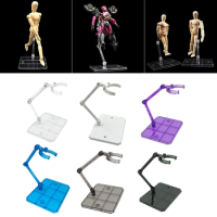 Anime Action Model Base Clear Display Stand For 1/144 HG/RG Figure Model Toy For Saint Seiya Figure Stand