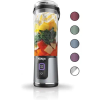 Portable Blender, Cordless, 18oz. Vessel, Personal Blender-for Shakes &amp; Smoothies, BPA Free, Leakproof-Lid &amp; Sip Spout, Black