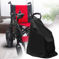 Waterproof Wheelchair Storage Bag Dustproof Cover Electric Wheelchair Cover 210D Oxford Cloth