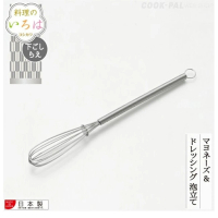 【YOSHIKAWA】小巧不鏽鋼打蛋器19cm(日本製)