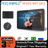FEELWORLD PF101-9CT 10.1 Inch Industrial Capacitive Touchscreen Monitor 10-Point Touch IPS 1280x800 PF101-9CT