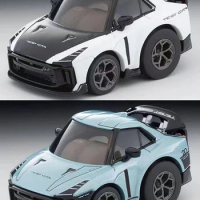 2307 TOMYTEC 1:64 Choro Q Z-81A/B NISSAN GT-R50 Collection die cast alloy car model decoration gift