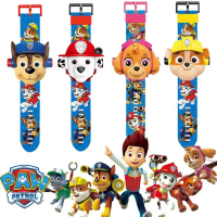 Đồng Hồ Trẻ Em, Chiếu Đồ Chơi PAW Patrol, Đồng Hồ Điện Tử Phát Sáng Hoạt Hình Ultraman, Thích Hợp Ch