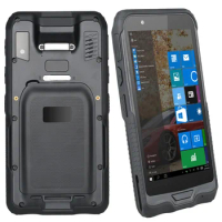 Rugged IP67 Z8350 Industrial 6 Inch Handheld Terminal Scanner Mobile Computer PDA Windows 10 OS with Barcode Scanner Tablet