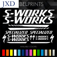 สติ๊กเกอร์ไวนิล S-WORKS เฉพาะสำหรับจักรยานเสือภูเขาและจักรยานเสือหมอบ Sport กลางแจ้ง ออกกำลังกาย กีฬ