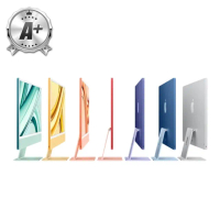 【Apple】A+級福利品 iMac 4.5K 24吋 M1 晶片 8核心CPU 8核心GPU 8G 記憶體 512GB SSD