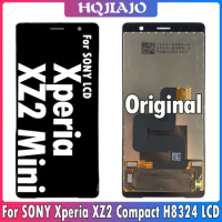 Original For SONY Xperia XZ2 Compact LCD Touch Screen Digitizer Assembly For Sony XZ2 Mini H8324 H8314 Display Replacement