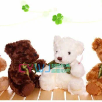 10 pieces 20cm cute teddy bear plush toy doll gift w4383
