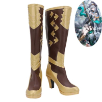 Arknights Skadi the Corrupting Heart Shoes Cosplay Women Boots Ver 2