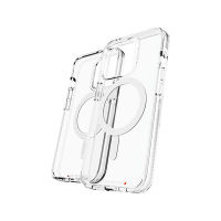 Gear4 iPhone 13/13 Pro/13Pro Max/13 mini D3O 水晶透明磁吸款-抗菌軍規防摔保護殼