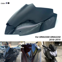 Motorcycle Windshield Windscreen Visor Fits For XMAX300 XMAX250 XMAX 250 300 2018 2019 2020 2021 2022