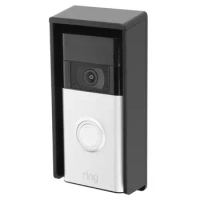 Doorbell Mount Bracket Wireless Doorbell Cover Doorbell System Accessories Acrylic Camera Bell Cover Door Bell Protector Cover