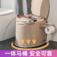 坐便器 可移動馬桶老人坐便器孕婦尿桶室內家用痰盂尿盆成人便攜式大便椅