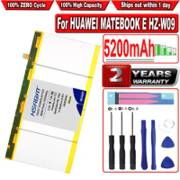 HSABAT 5200mAh HB25B7N4EBC Laptop Battery for HUAWEI MATEBOOK E HZ-W09/W19/W29