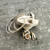 AMBRUKAN SANGKAR GENTONG CUNGKOK FULL BAMBU SANGKAR BURUNG PERKUTUT, KENARI, ANTIK