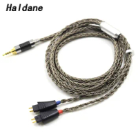 Haldane Gun-Color 16core for Fostex TH610 TH900 MK2 TH909 XLR/2.5/4.4mm Balance Headphone Upgrade Cable