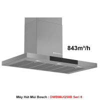[BOSCH] Máy hút mùi áp tường Bosch DWB98JQ50B eries 6 90cm  - Hàng chính hãng - Bảo hành 3 năm