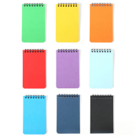 Sổ Ghi Chép Đóng Dây Mini, 20 Miếng, 25 Trang Mỗi Cuốn Sách, Tất Cả Các Loại Màu Sắc Cổ Điển, Sổ Ghi