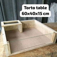 Kandang Kura kura darat, Torto table SULCATA, 60x40x15 cm ter murah