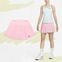 Nike 褲裙 Dri-FIT Advantage 女款 粉紅 黑 吸濕排汗 內置短褲 高爾夫球裙 小勾 DX1422-690