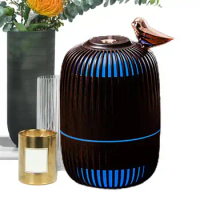 Personal Humidifier Birdcage Shape Mist Humidifier Mist Air Humidifier With Colorful Light Quiet Desk Air Humidifier For