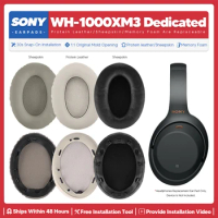 Replacement Ear Pads For Sony WH 1000XM3 Headphone Accessories Earpads Headset Ear Cushion Repair Parts Protein Leather