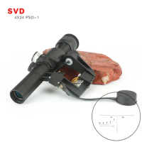 4x26 PSO Type Riflescope SVD Sniper Rifle Series AK Rifle Scope for Hunting Sight Dragunov Optics Red Illuminated