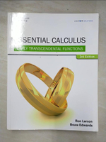 【書寶二手書T5／大學資訊_E13】Essential calculus : early transcendental functions_Ron Larson, Bruce H. Edwards
