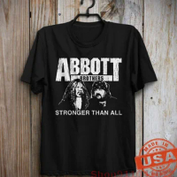 Dimebag Abbott Brothers Stronger Than All Vinnie Paul Metal Magic T-Shirt 100% cotton Men t shirt Women's tee