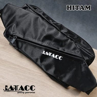Tas Selempang Pria & Wanita Jatacc – Bahan Parasut Longchamp, Stylish & Praktis Hitam