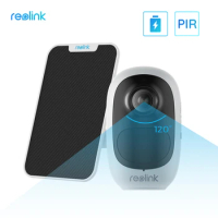 Reolink Argus 2E Battery-Powered Camera WiFi 3MP Full HD PIR Motion Detection 2-Way Audio Outdoor IP