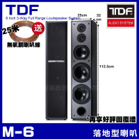 【TDF】M-6 劇院卡拉OK落地式主聲道喇叭(8吋低音喇叭 三音路五單體)