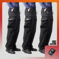 Prodigo * Track Pants Pria Namo I Celana Cargo I Cargo Track Pants I Celana Trackpants MOTIF 3 M
