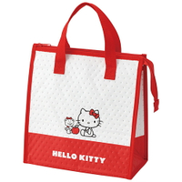 【領券滿額折100】 日本HELLO KITTY 凱蒂貓 方形不織布保冷便當袋
