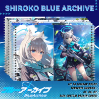 note book Shiroko Blue Archive / notebook Shiroko Blue Archive / Bisa Custom
