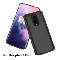 6800mAh External Battery Charger Cases For Oneplus 7 Pro Battery Case Portable Power Bank Shockproof Charging Back Cover