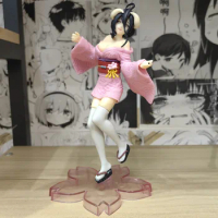 Albedo Action Figure Succubus Sakura Kimono Sexy Girl Model Anime Figures PVC GK Children Toys Gifts Desktop Decoration