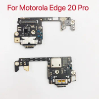 Original USB Charging Port Connector Board Flex Cable For Motorola Moto Edge 20 Pro Charging Connector Module Replacement Parts