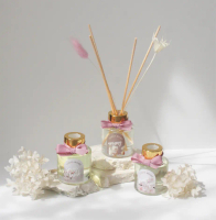 Edriahome Premium Reed Diffuser / Room Perfume Reed Diffuser / Pengharum Ruangan / Aromaterapi / Gif