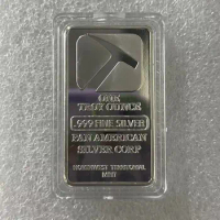 1oz America Pan American Mining Silver Bar Bullion Silver Coin For Home Souvenir Collection.cx