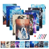 For Samsung Galaxy Tab A 10.1 A6 10 1 Case 2016 SM-T580 SM-T585 Cover Tablet Coque Shell Caqa For Tab A10.1 Etui +Stylus Pen
