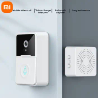 Xiaomi Wireless Doorbell Wifi Outdoor Hd Camera Security By Bell Night Vision Video Intercom Voice Change Home Monitor By Phone