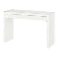 meja rias, putih, 120x41 cm
