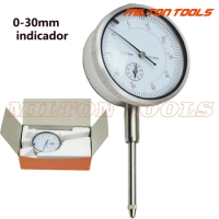 0-30mm Dial Indicator Dial Gauge Dial tester 0.01mm Shock Proof Dial Gauge Indicator Mesure Instrument Tool