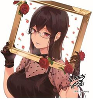 ▍代理◆同人周邊◆ 原創『櫻待冬子』無框畫。（作者：笹森トモエ）