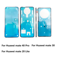 2Pcs/Lot，Back Battery Cover Door sticker Adhesive glue tape For Huawei P20 P30 P40 Lite /Mate 20 30 Lite / Mate 20 40 Pro Nova 6