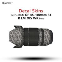 FUji GF45-100 F4 Lens Sticker 45-100 Wrap Film For Fujifilm Fujinion GF45-100mmF4 R LM OIS WR Lens Decal Skin Protector Sticker