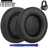 1 Pair Replacement Earpads Pillow Ear Pads Cushion Repair Parts For JBL Synchros E50BT S500 S700 Wireless Headphones